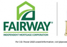 Fairway Mortgage在JD Power评选的抵押贷款发放公司中借款人满意度排名第一