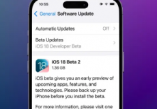 苹果推出iOS 18开发者测试版2