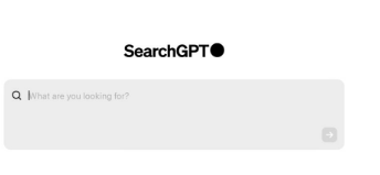 OpenAI推出基于SearchGPT AI的搜索引擎原型