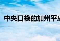 中央口袋的加州平房是城市买家的梦想之举