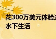 花300万美元体验迪拜世界岛屿上令人发指的水下生活