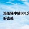 洛阳驿中储801文旅园地理区位优越交通条件便利 是居住的好去处