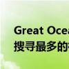 Great Ocean Road是过去三年来吉朗地区搜寻最多的街道