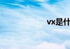 vx是什么社交软件